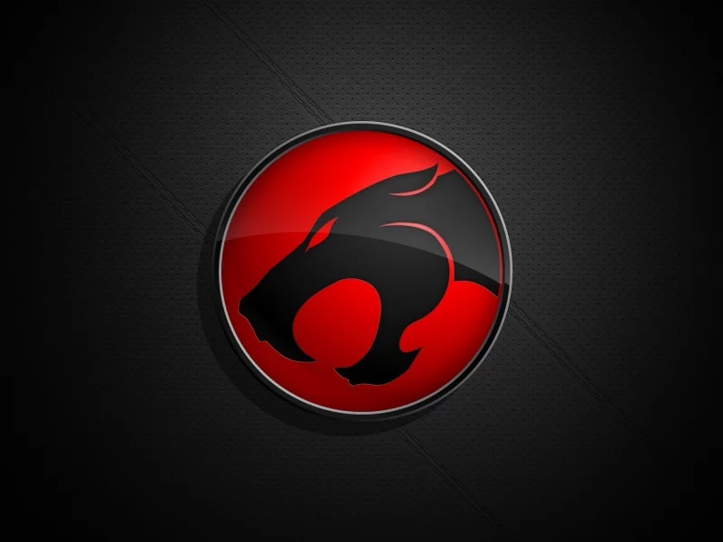 ягуар, знак, красный