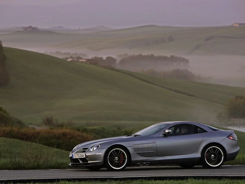 mercedes, авто, макларен, обои, дорога, mclaren slr, мерседес, машины, фото