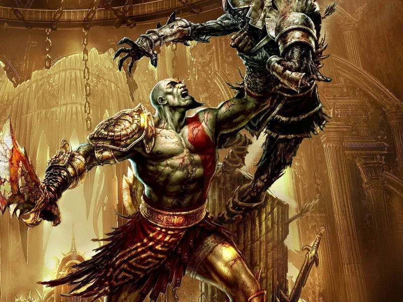 фэнтэзи, бог войны, серия god of war, спарта