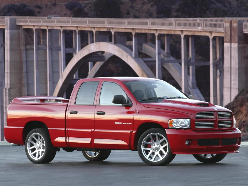 srt-10, додж, красный, мост, ram, авто, рэм, dodge, машина