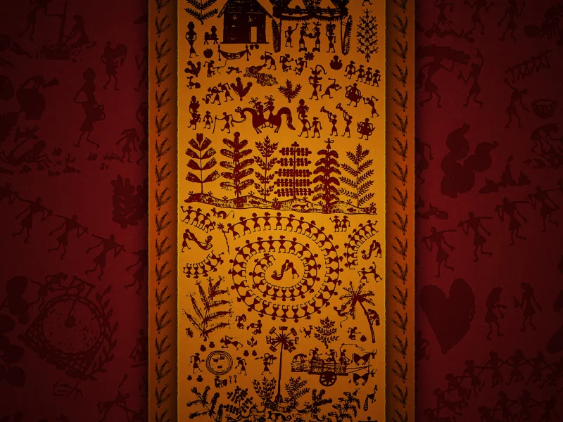 yellow, people, red