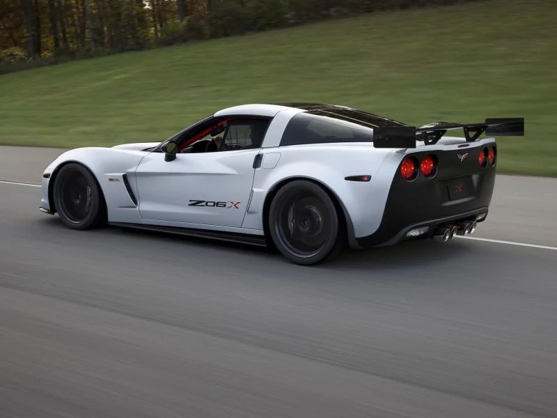 скорость, трасса, corvette