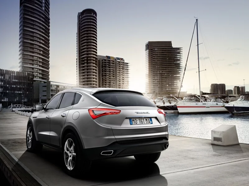 яхты, палуба, небоскреб, maserati, набережная, kubang