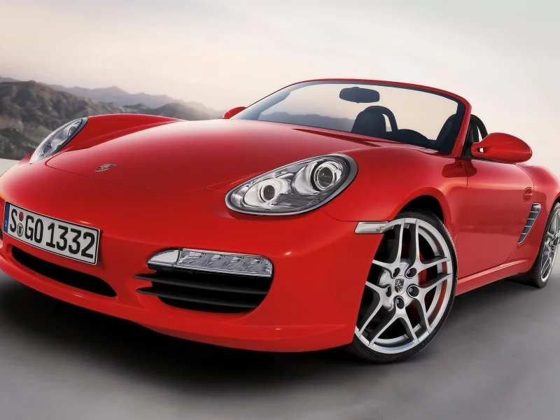 2009, кабриолет, boxster, porsche, s