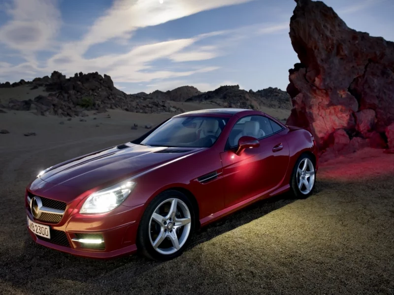 mercedes, 350, slk