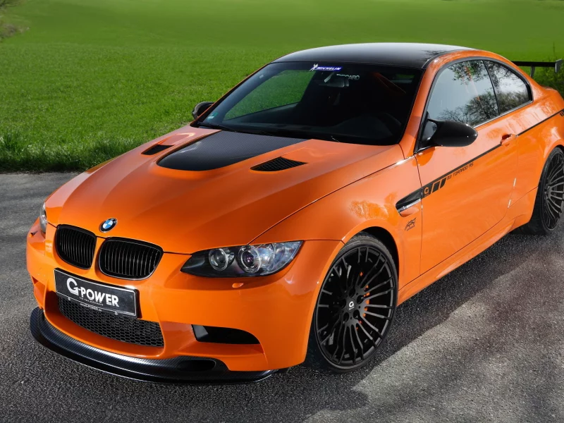 бмв, tornado-rs, оранжевый, тюнинг, g-power, m3