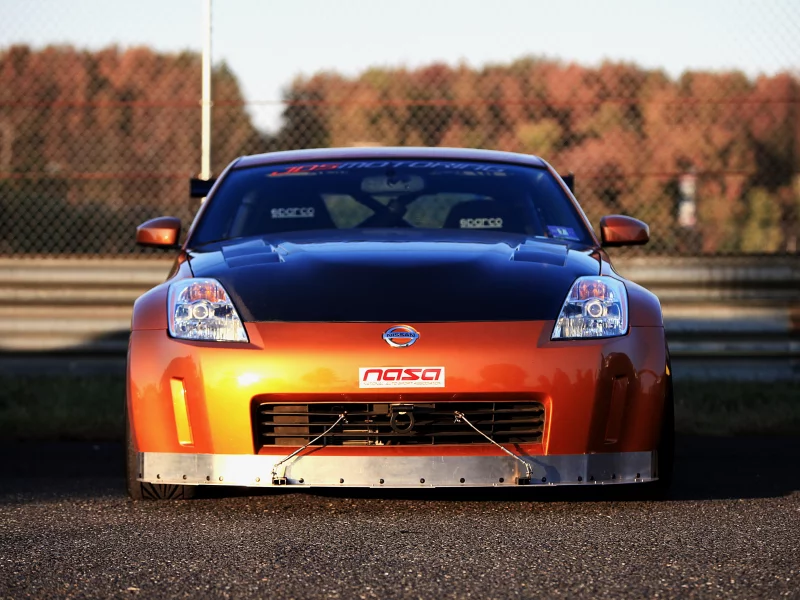 тюнинг, front, 350z, ниссан, nissan