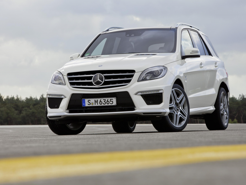 небо, car, облака, 2012 mercedes-benz ml 63 amg, машина, 3072x2048, асфальт, asphalt, sky, clouds