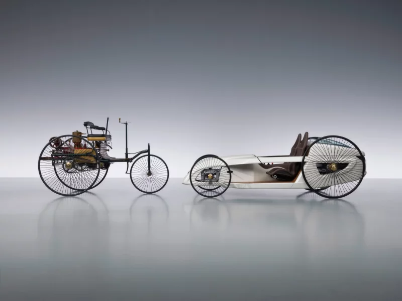 стипанк, концепт, арт, mercedes-benz f-cell roadster