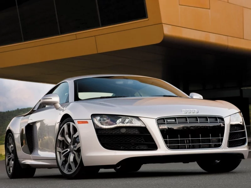 ауди, audi r8, r8, машины, белая