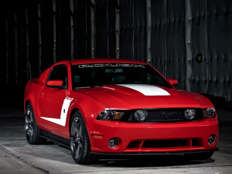 427r, roush, red, мускул кар, красный, мустанг, mustang, форд, ford, muscle car