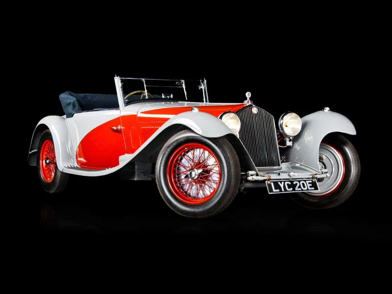 retro, 1933, white, alfa romeo, ретро, retro, red
