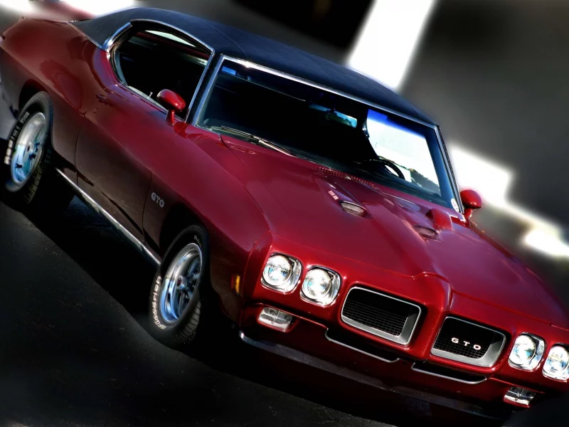 coupe, pontiac, gto, 1970