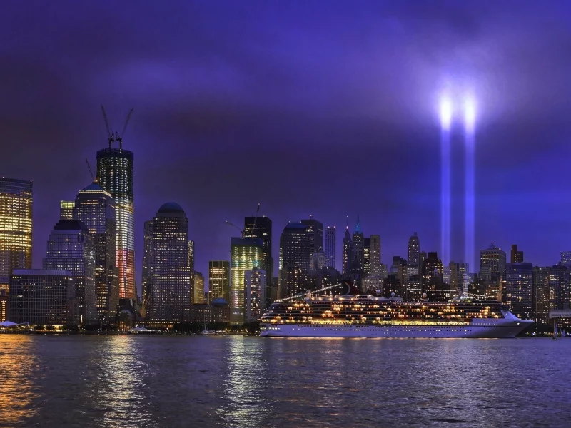 night, lower manhattan, new york, usa, ночь, нью-йорк, nyc