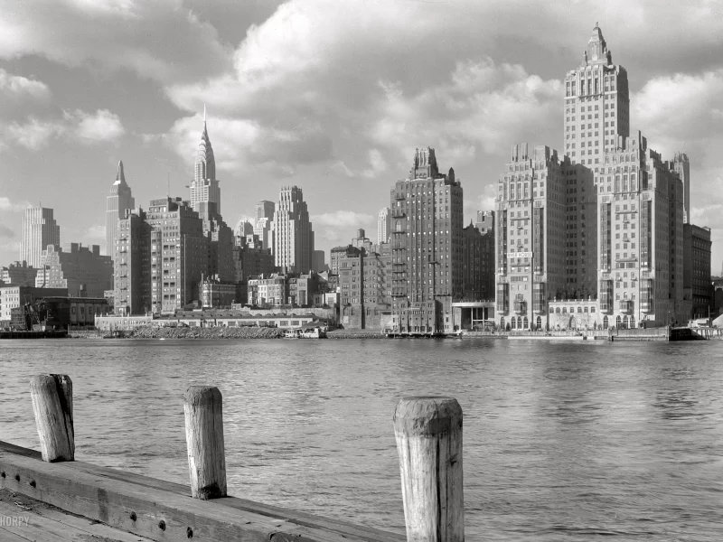 new york, river house, 1931