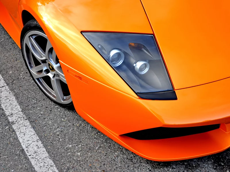 авто, lamborghini, lp640, суперкар, supercar, капот, lamborghini lp640 roadster, фара, асфальт