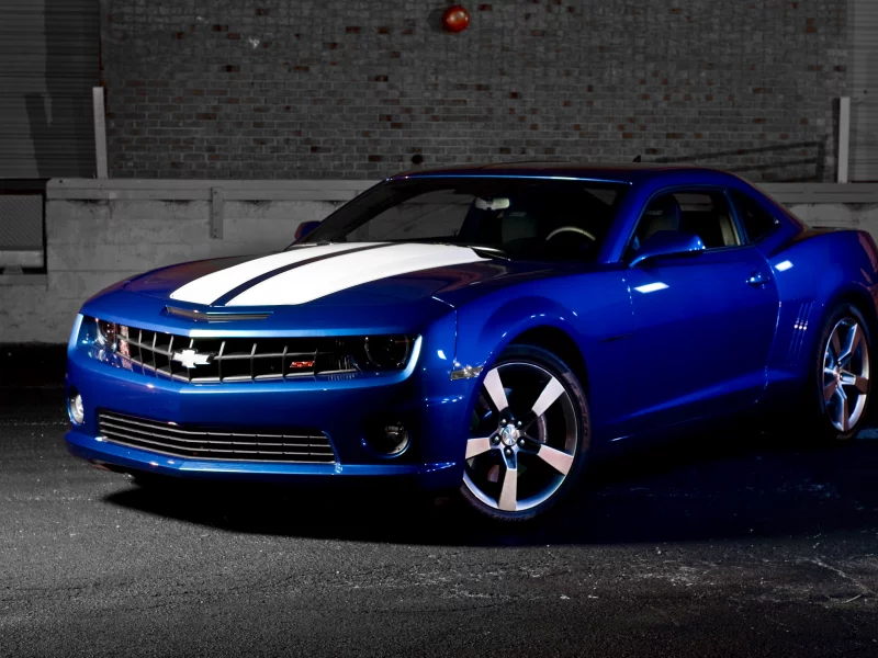 камаро, ss, camaro, синий, chevrolet, мускул кар, blue, шевроле