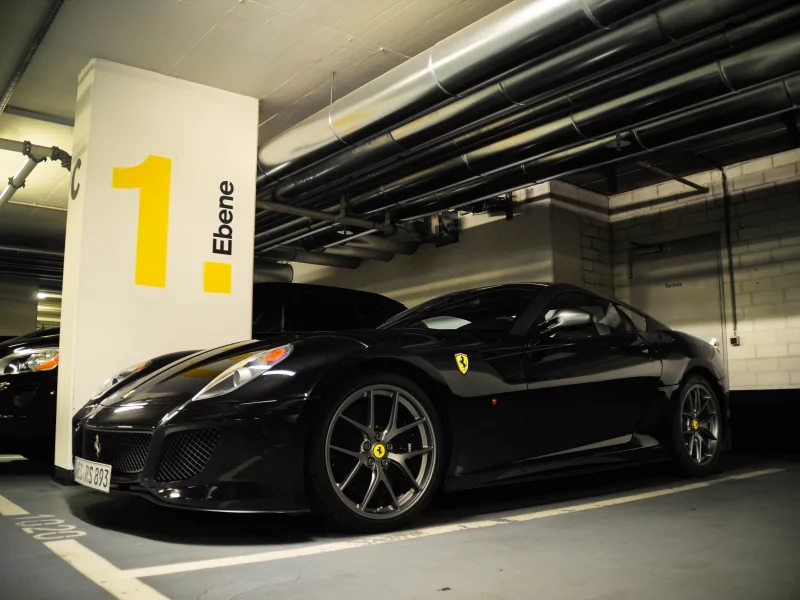 wallpapers, auto, стоянка, фото, ferrari 599, gto, cars