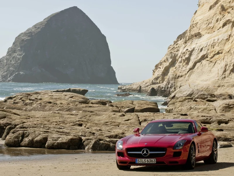 amg, авто обои, тачки, sls, mercedes