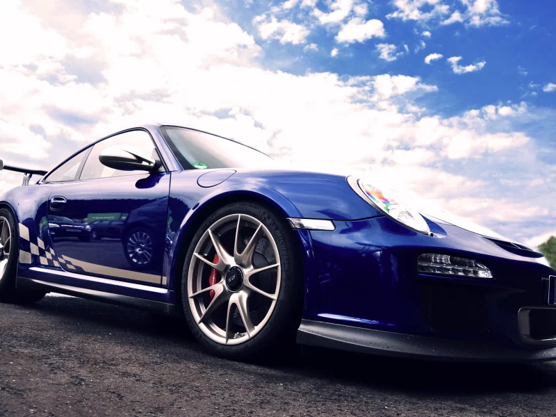 porsche, небо, 911, gt3, rs