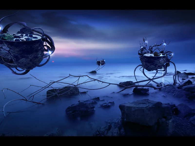 vessels, море, летающие прудики