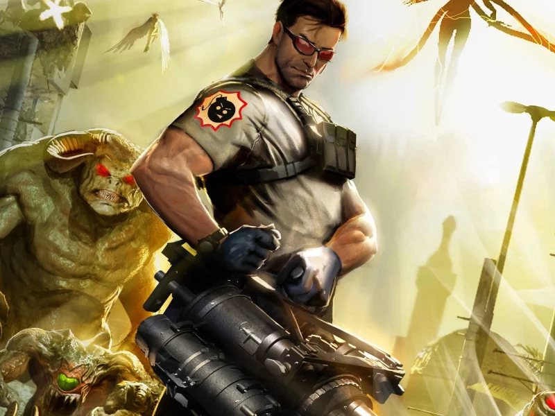 serious sam 3, серьезный сэм 3, оружие, главный герой, враги