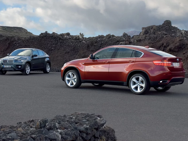 обои, bmw x6, две, авто
