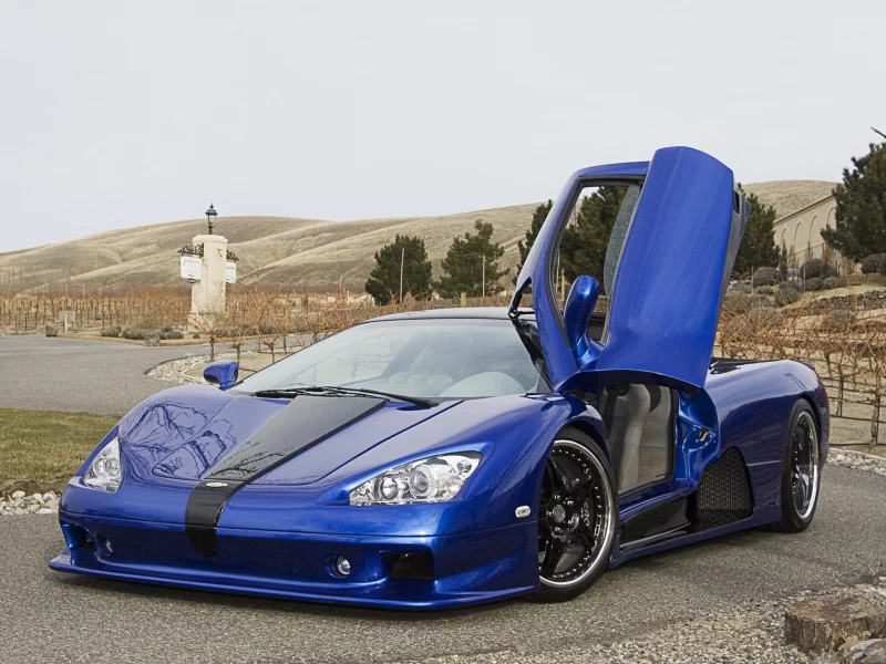 деревья, холмы, ultimate, aero, super, дверь, shelby, cars