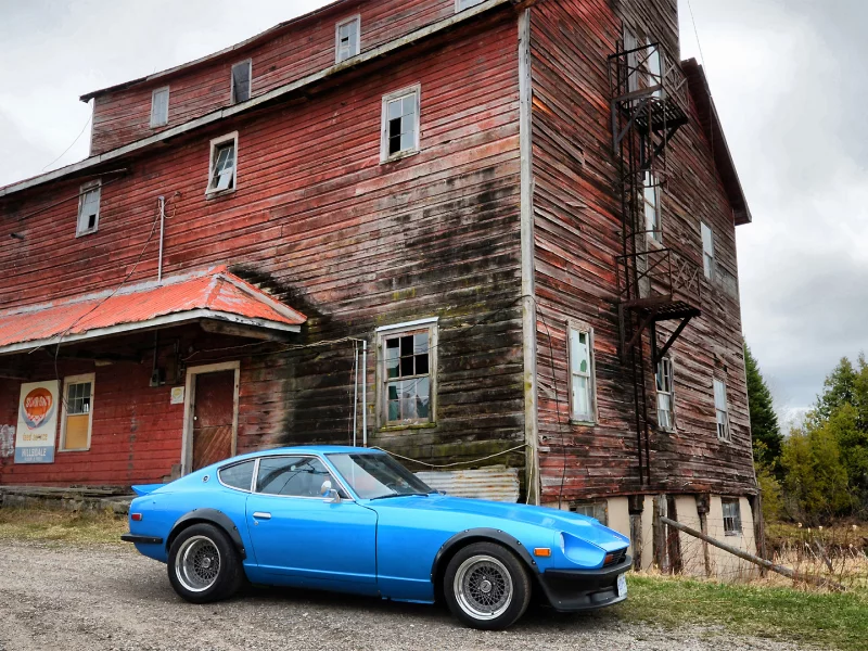фото, auto, datsun 240, дом, cars