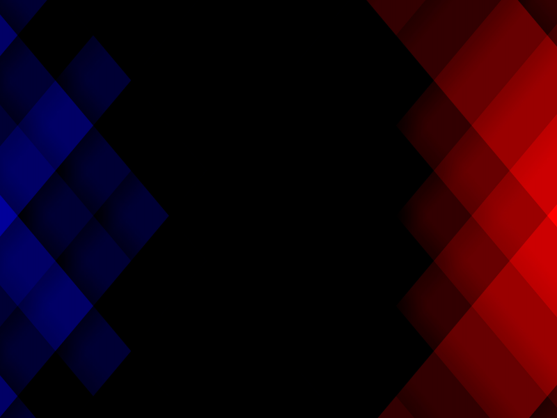квадрат, красный, синий, пиксель