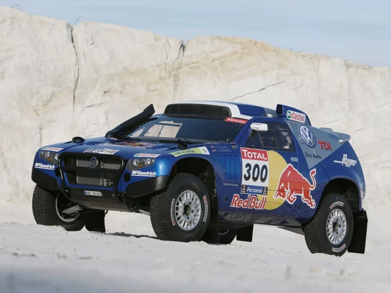 red bull, volkswagen, touareg