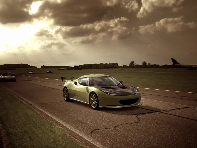 гонка, test track, gt5, lotus evora, top gear
