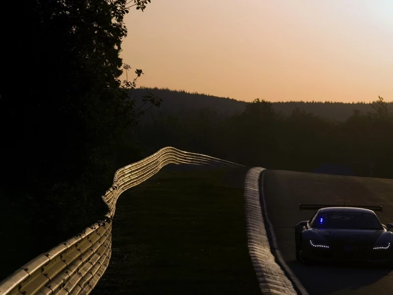 авто обои, ауди, cars, авто фото, audi, r8, auto wallpapers, тачки, nurburgring, закат