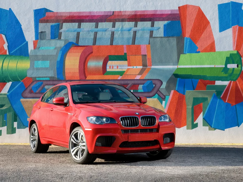 стена, рисунок, bmw, x6