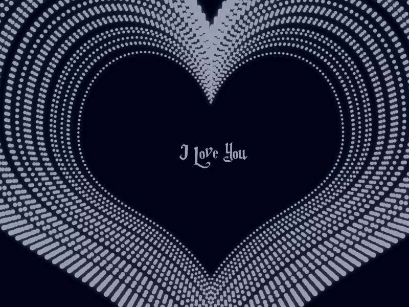 синий, минимализм, настроение, love, сердце