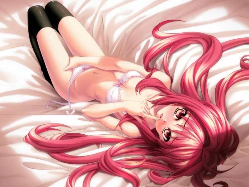 anime, девушка, красивая