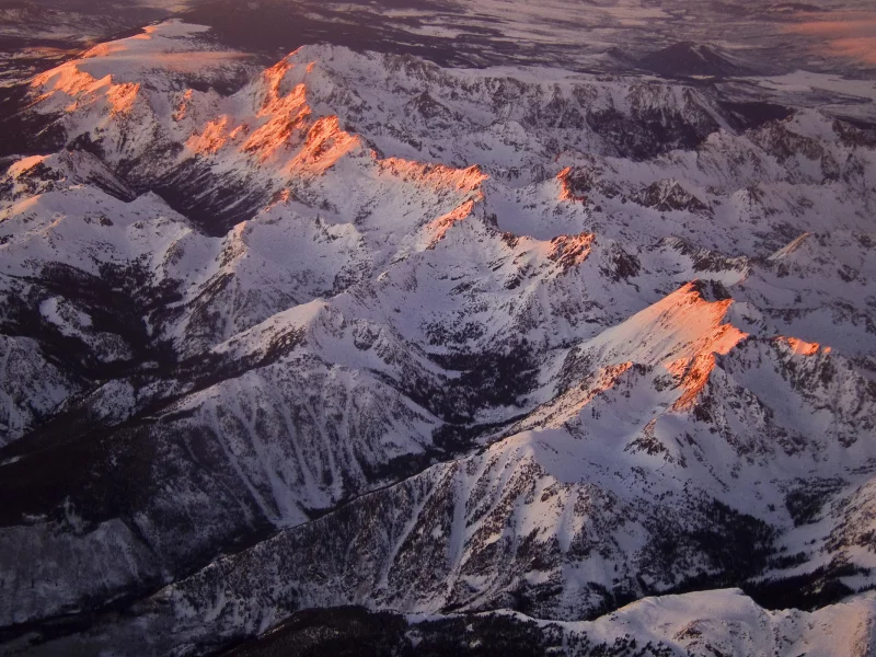 aspen peaks, пейзажи, горы, колорадо