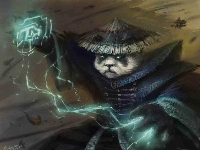 дота, dota, fury on, шторм, панда, defense of the ancients