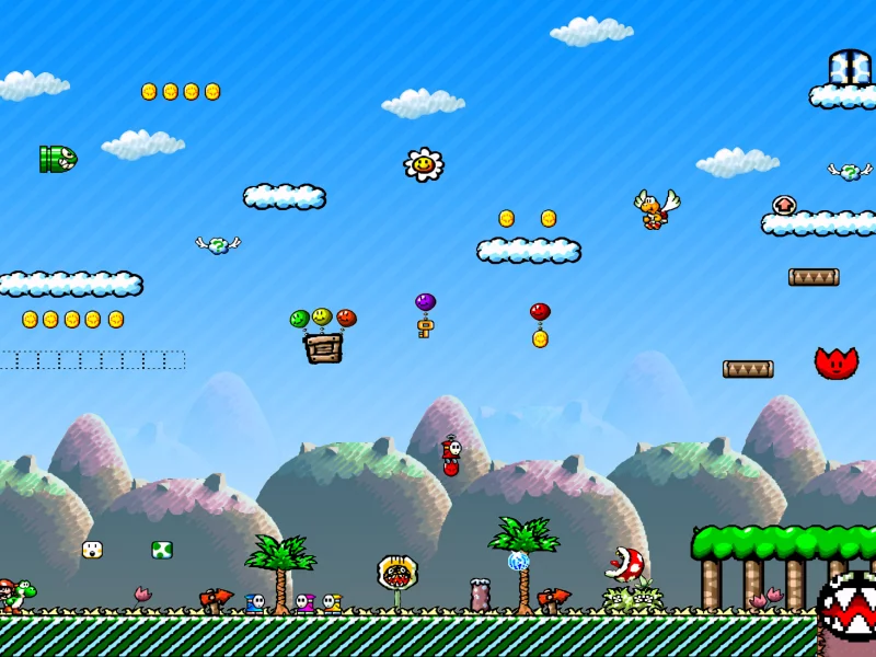 mario, yoshis island, nintendo