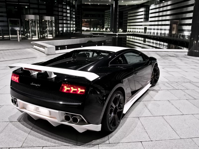 bf, bw, performance, lamborghini, задняя часть, правый бок, gallardo, gt600