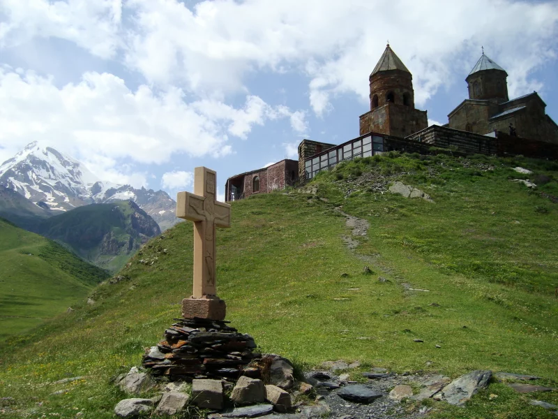 khazbegi, sobor svjatoy troici, gergeti