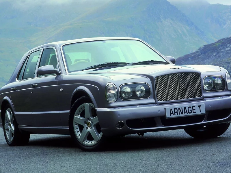 arnage, горы, дорога, bentley