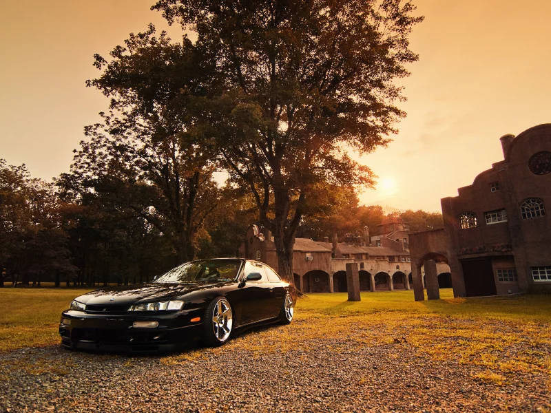 фото, nissan 240sx, tuning, cars, ниссан 240сх, auto, двор, wallpapers auto, остановка, стоянка, сity