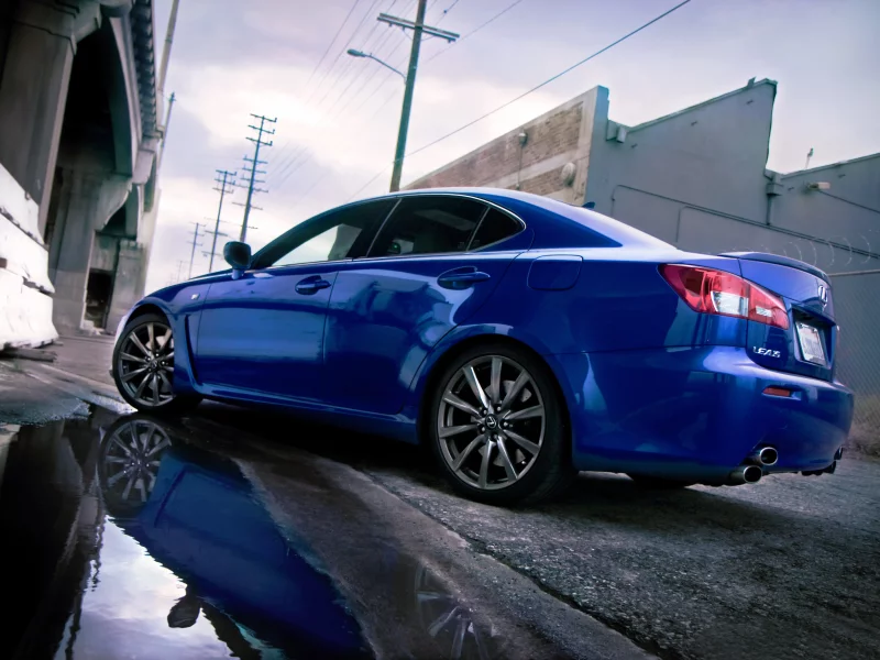 город, лужа, lexus