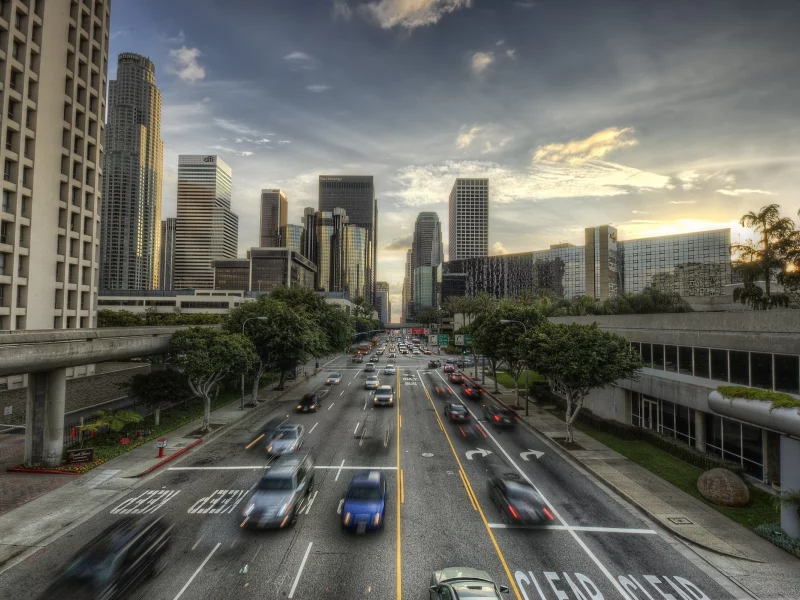 downtown, ca, la, лос-анджелес, buildings, калифорния, usa, los angeles, california
