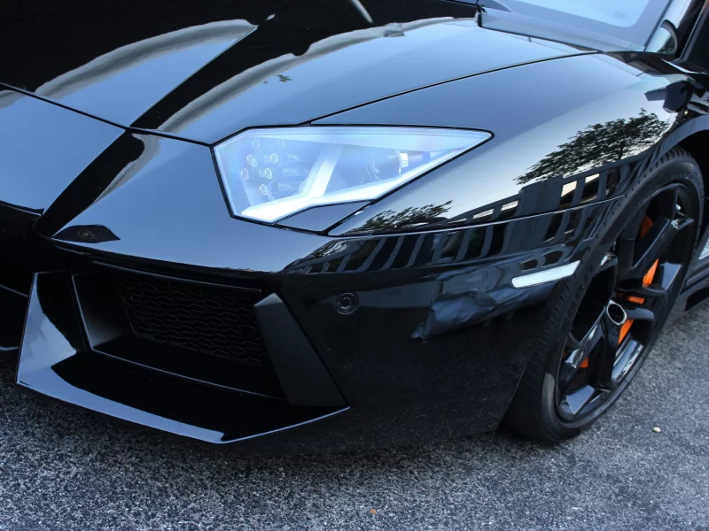 стиль, фара, lamborghini, aventador
