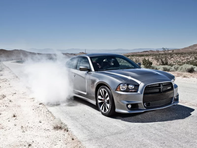 srt8, дым, обои, пейзаж, доорога, charger, wallpapers, додж, dodge, природа, 2012