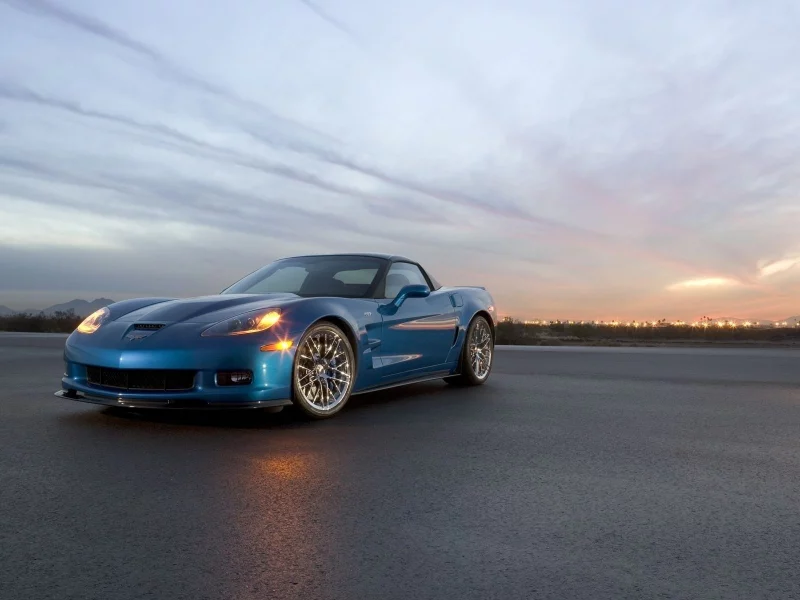 асфальт, car, город, chevrolet, auto, corvette
