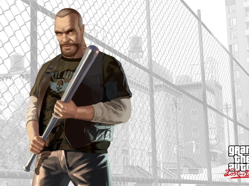 gta iv, гта, борода, grand theft auto, мужик, gta 4, бита