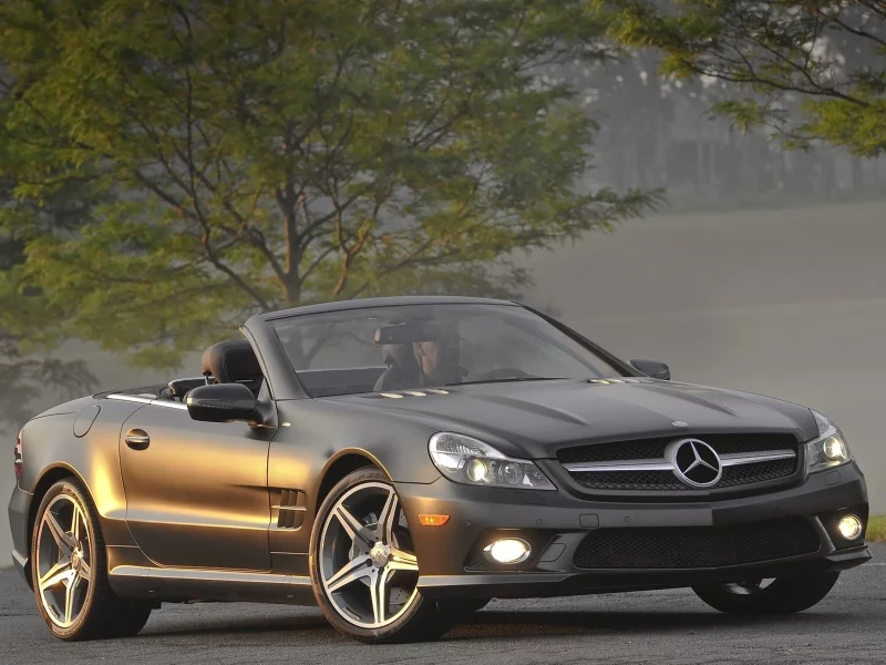 мерседесы, фото, mercedes, авто, benz sl550 night edition, тачки